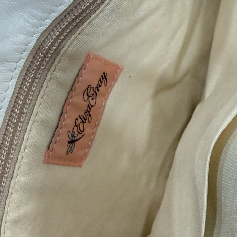Eliza gray bag white - Picture 4 of 12